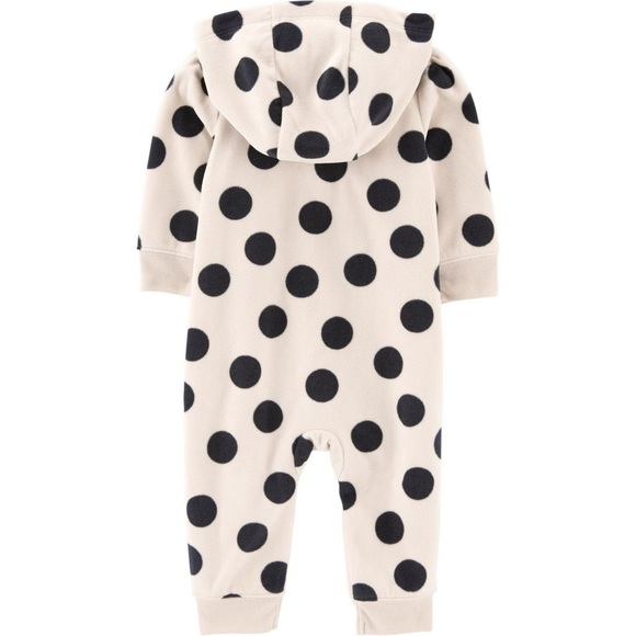 Carter's 0-3 months Girl fleece onesie (Brand New with tags) - Picture 2 of 4